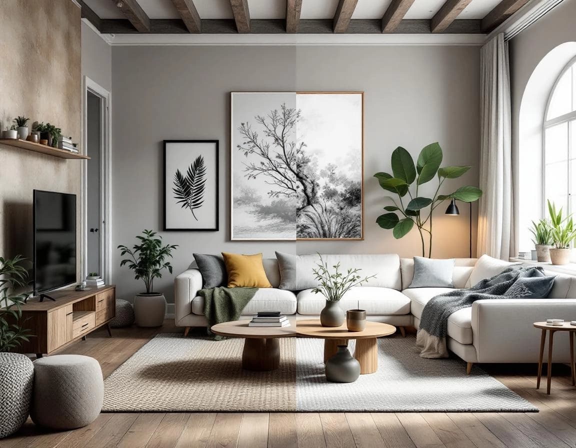 Fall in Love - AI interior design app step 3 showing how to transform your room